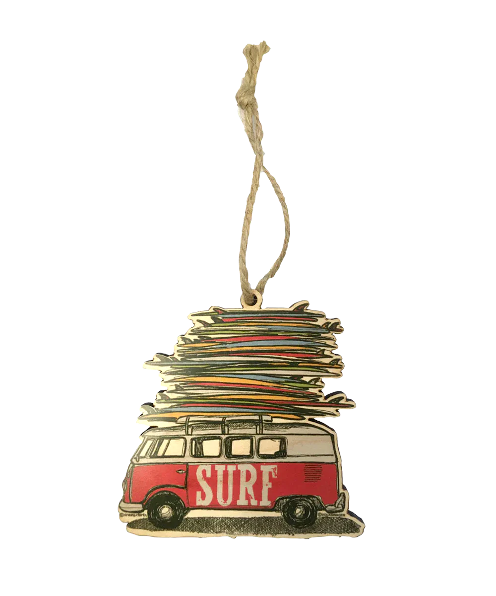 Volkswagen Surfmobile - Maplewood Ornament