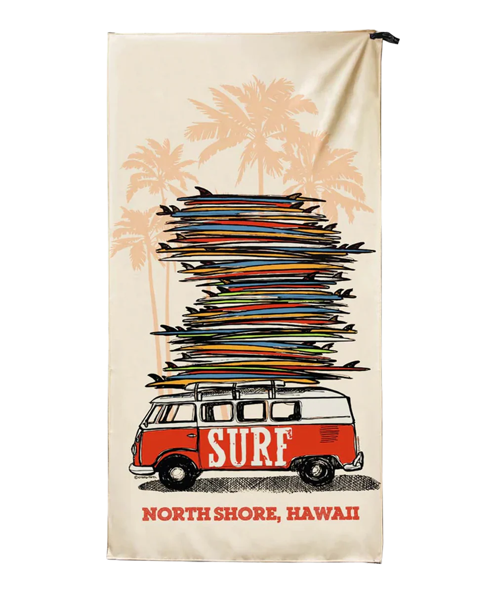 Volkswagen Surfmobile - Microfiber Beach Towel