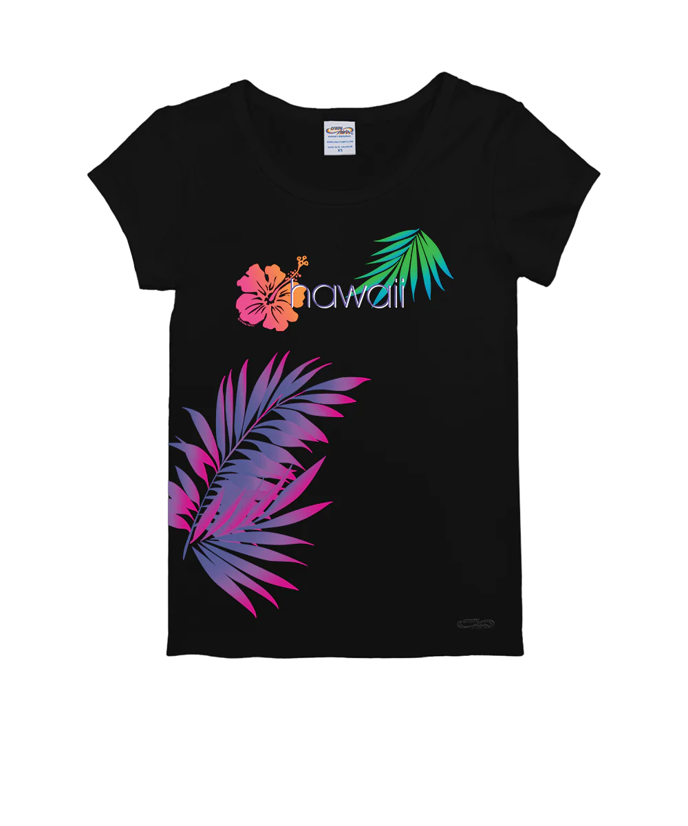 Club Logo - Black Short Sleeve Rib Knit T-Shirt