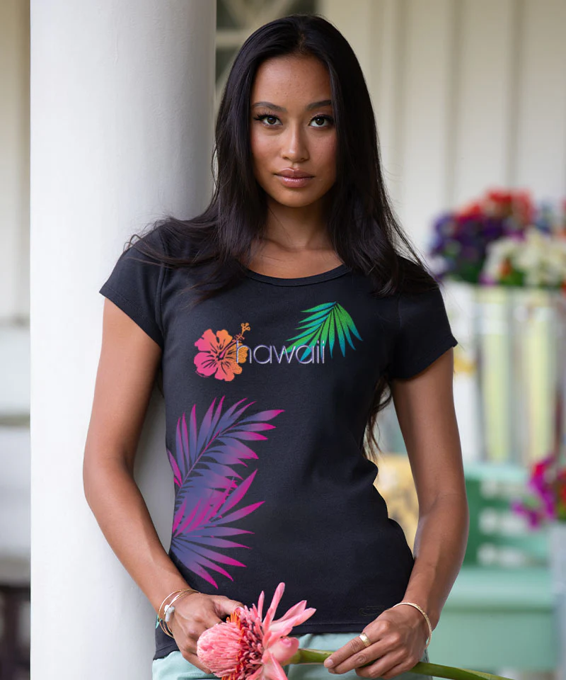 Club Logo - Black Short Sleeve Rib Knit T-Shirt - Image 2