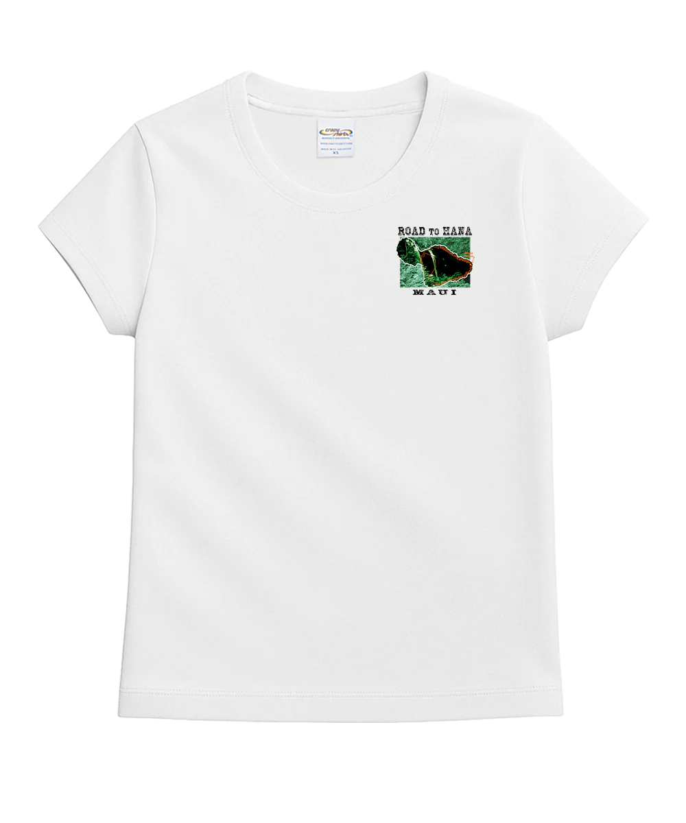Crazy Road To Hana - White Short Sleeve Crewneck T-Shirt - Image 4