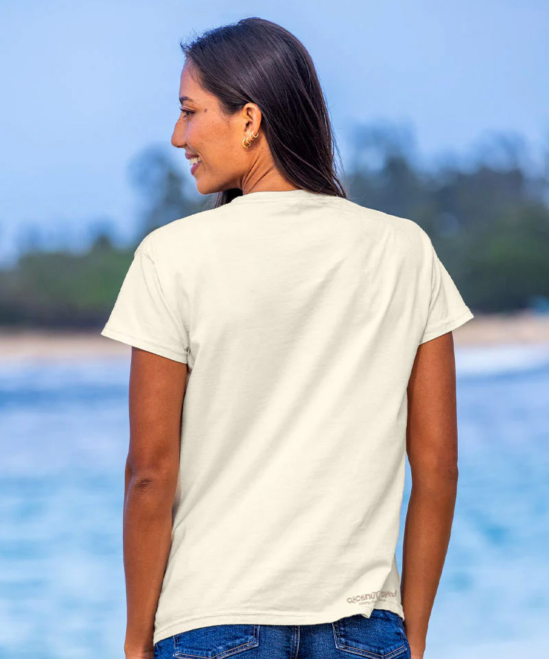 Galloping Horse - Coconut Dyed Short Sleeve Crewneck T-Shirt - Image 3