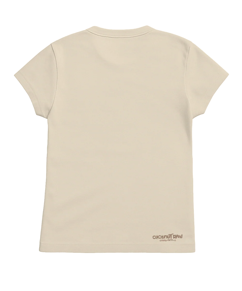 Galloping Horse - Coconut Dyed Short Sleeve Crewneck T-Shirt - Image 4