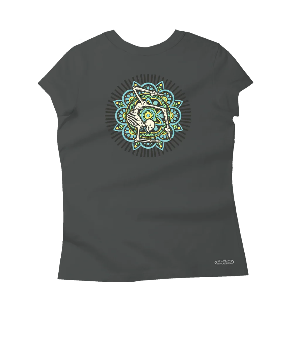 Grateful Dead Yogi - Graphite Short Sleeve Pima T-Shirt - Image 4