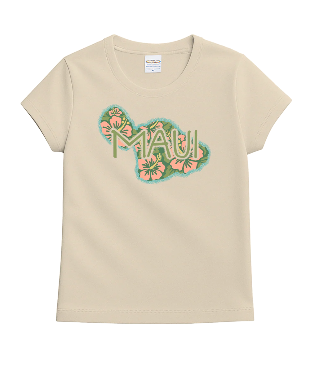 Here Today Maui - Coconut Dyed Short Sleeve Crewneck T-Shirt