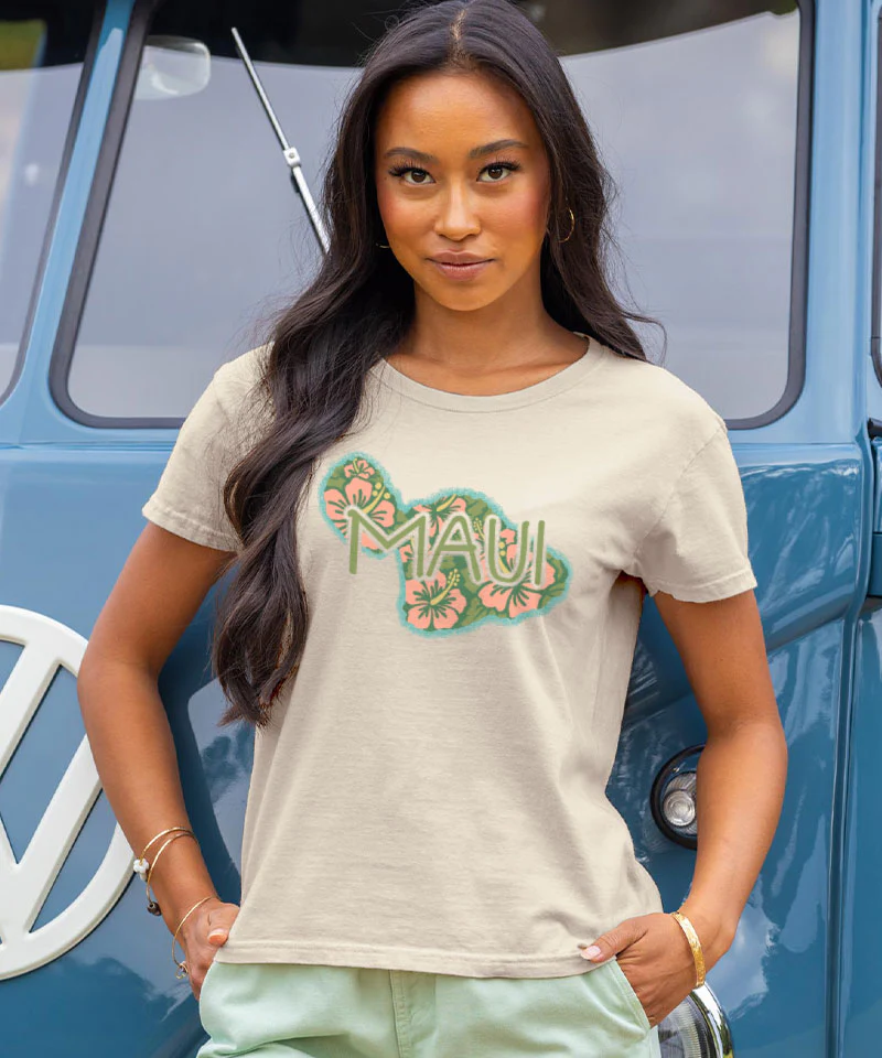 Here Today Maui - Coconut Dyed Short Sleeve Crewneck T-Shirt - Image 2