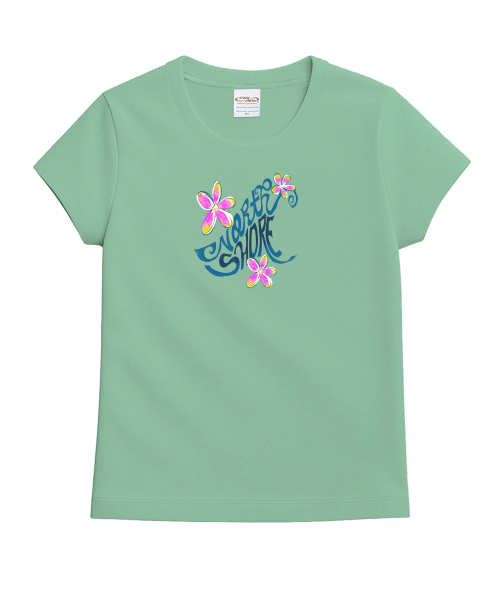 Holo Holo North Shore - Key Lime Dyed Short Sleeve Crewneck T-Shirt