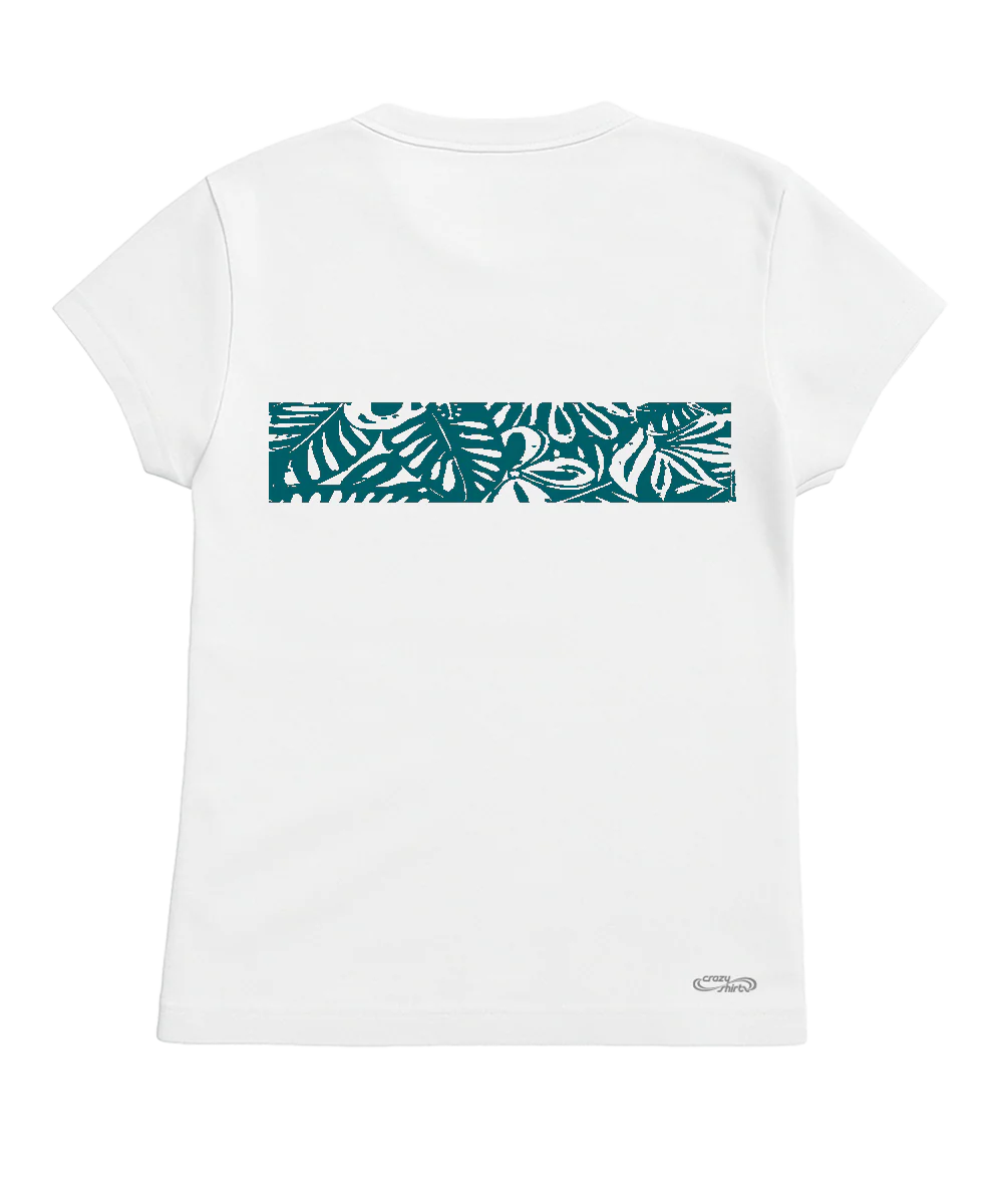 Into Bloom - White Short Sleeve Crewneck T-Shirt - Image 4