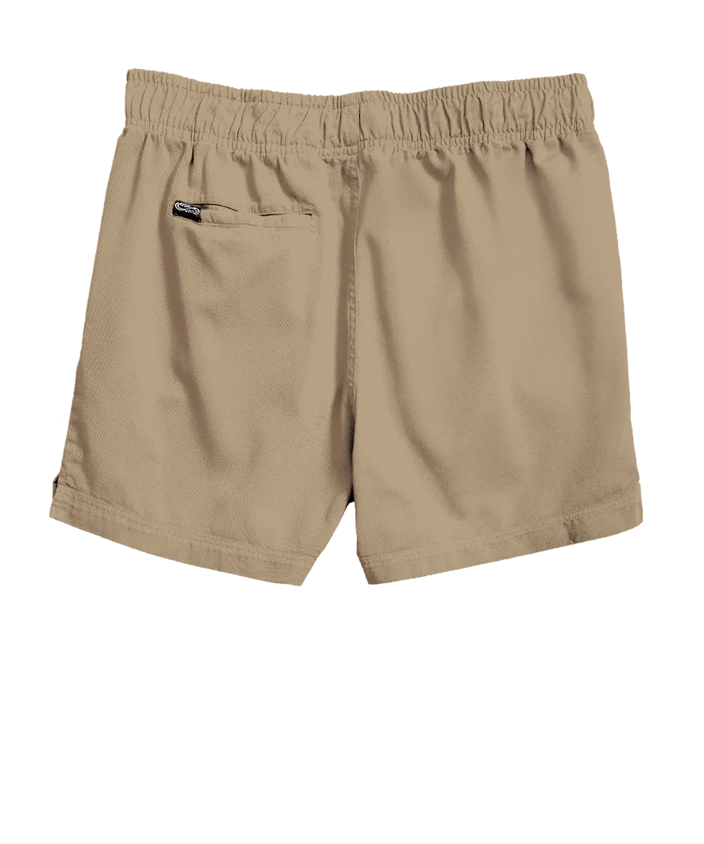 Kona Coffee Dyed Shoreline Twill Shorts - Image 4