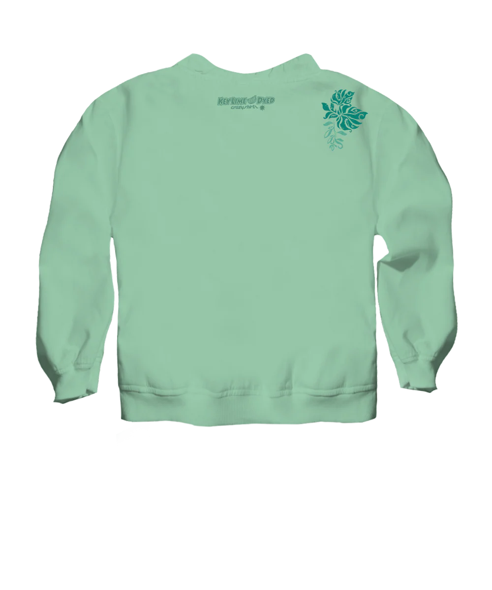 Manuwahe - Key Lime Dyed Long Sleeve Lightweight Pullover - Image 4