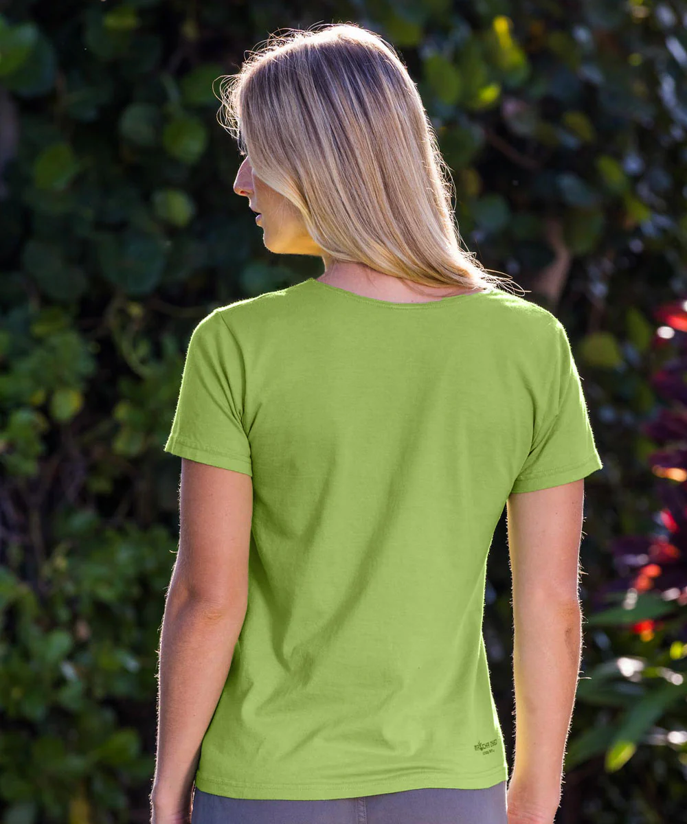 Matcha Time - Matcha Short Sleeve Scoop Neck T-Shirt - Image 3