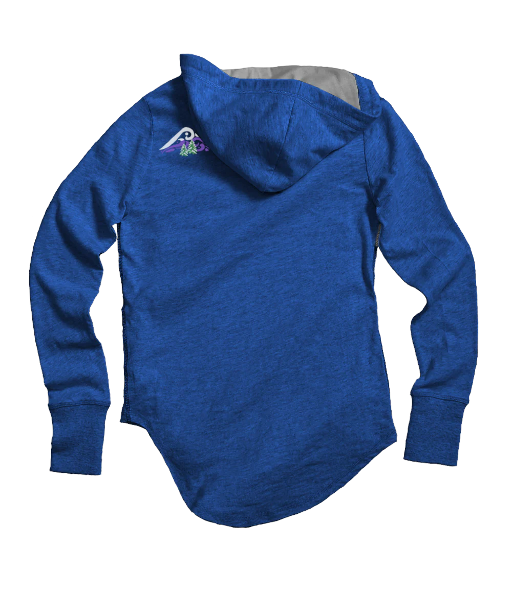 Mountain Band - Midnight Long Sleeve Harmony Hooded T - Image 4