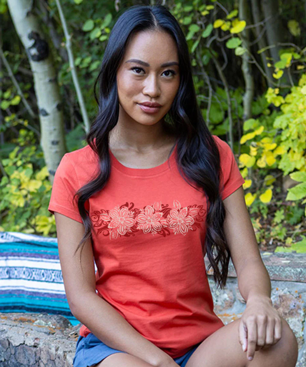 Nani Walei - Paprika Short Sleeve Pima T-Shirt - Image 2