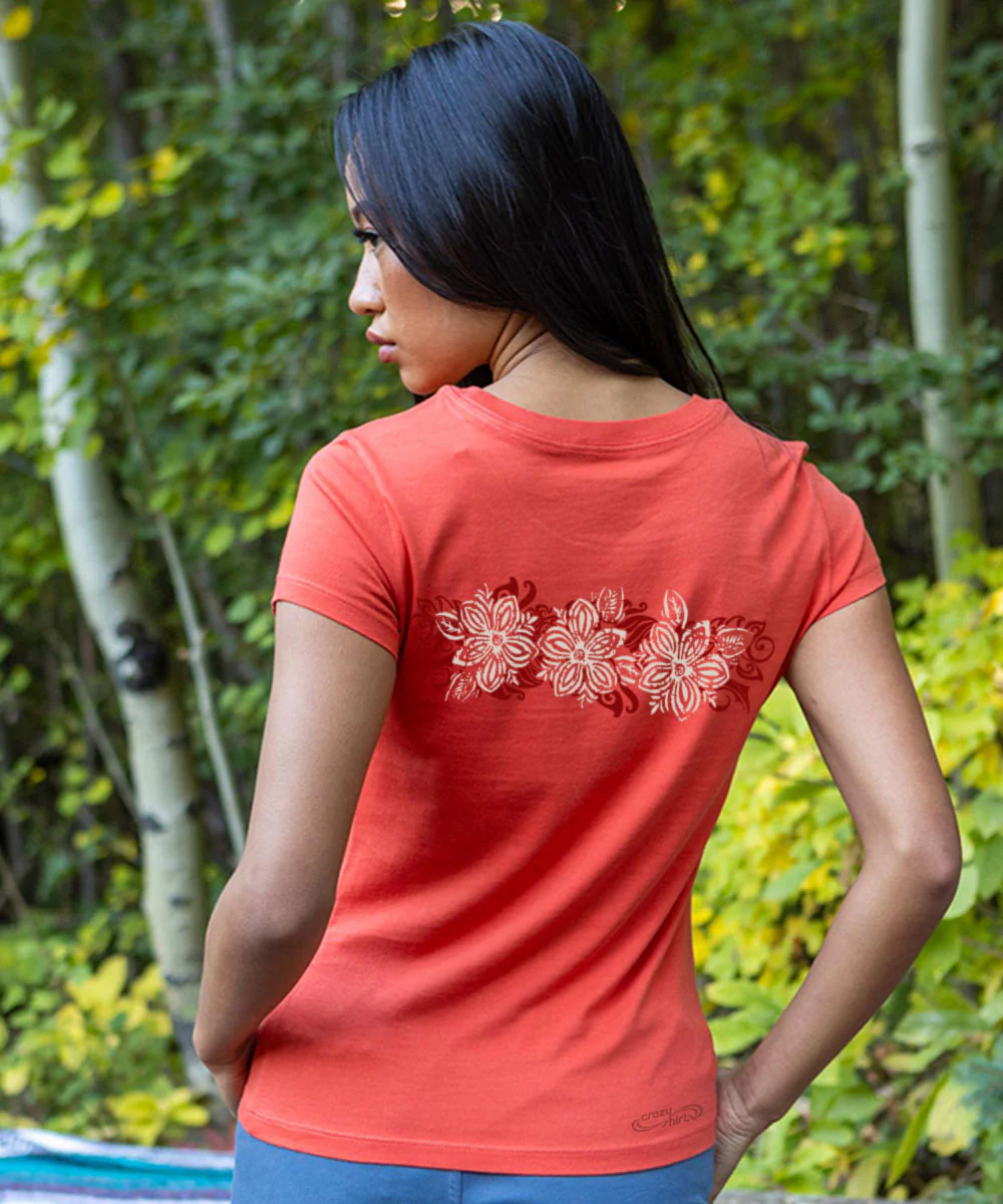 Nani Walei - Paprika Short Sleeve Pima T-Shirt - Image 3