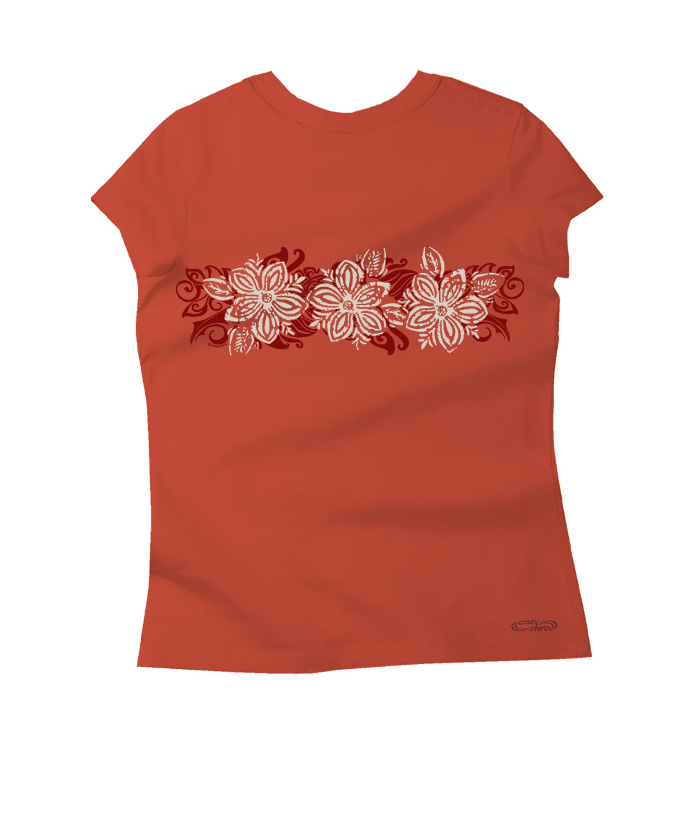 Nani Walei - Paprika Short Sleeve Pima T-Shirt - Image 4