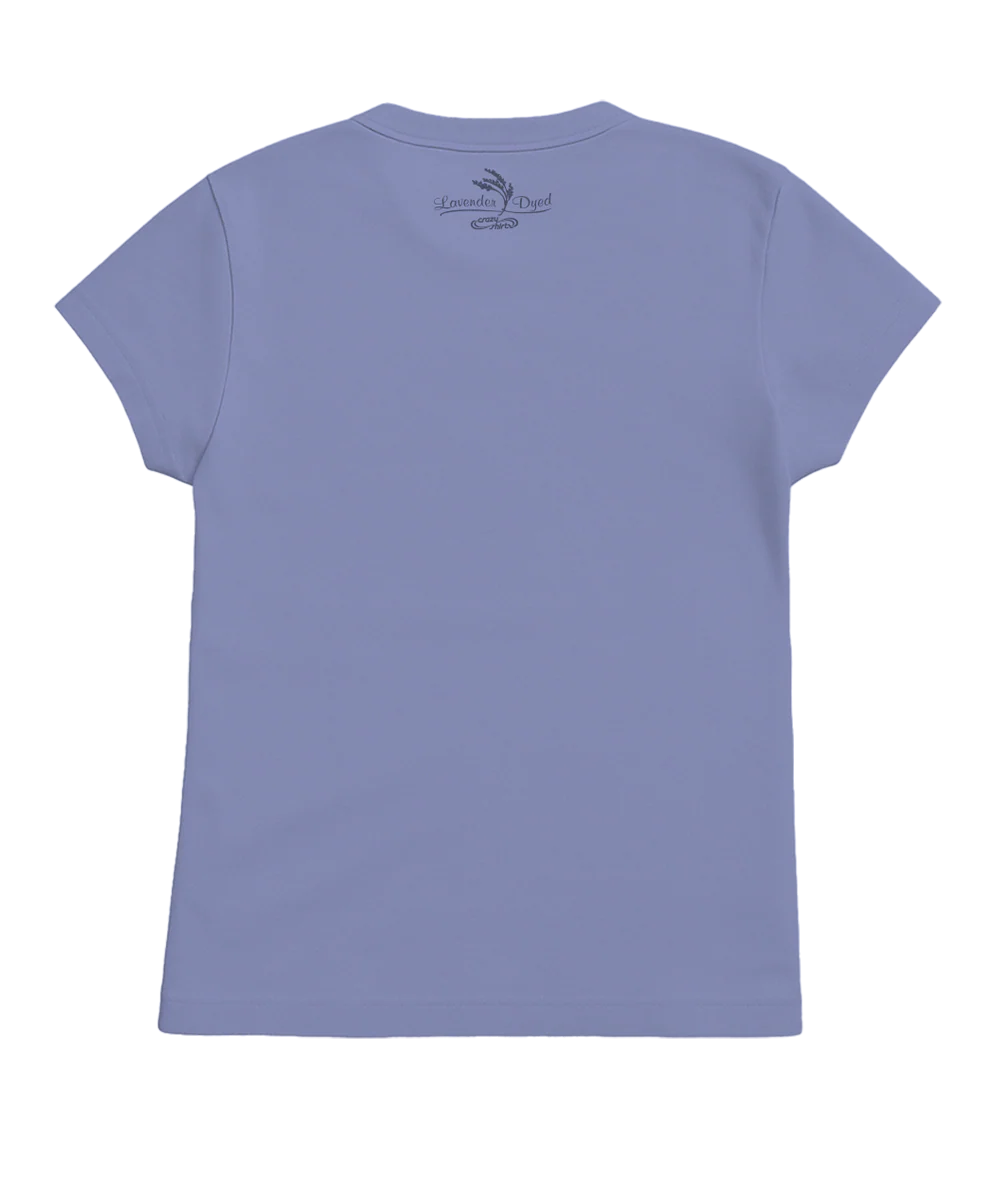 Sausalito Seals Sketch - Lavender Dyed Short Sleeve Crewneck T-Shirt - Image 4