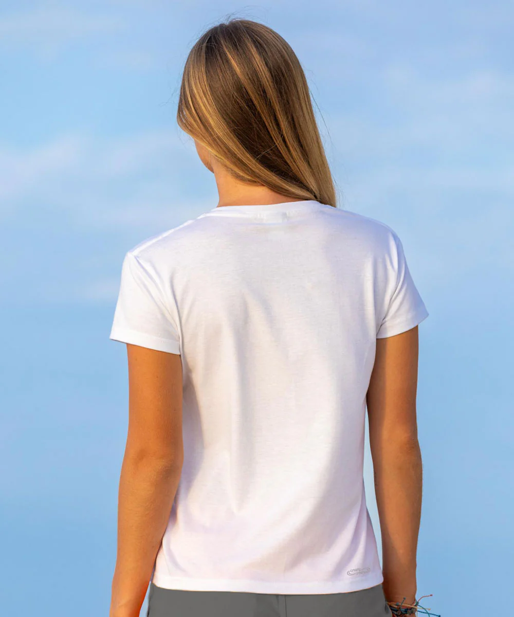 The Desert Getaway - White Short Sleeve Crewneck T-Shirt - Image 3