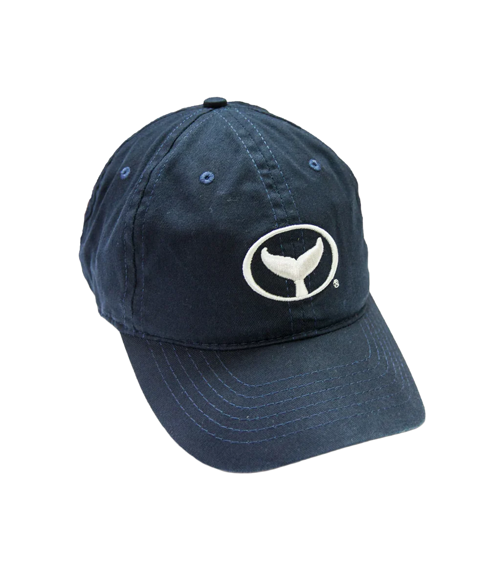 Wyland® Logo - Navy Fitted Twill Hat
